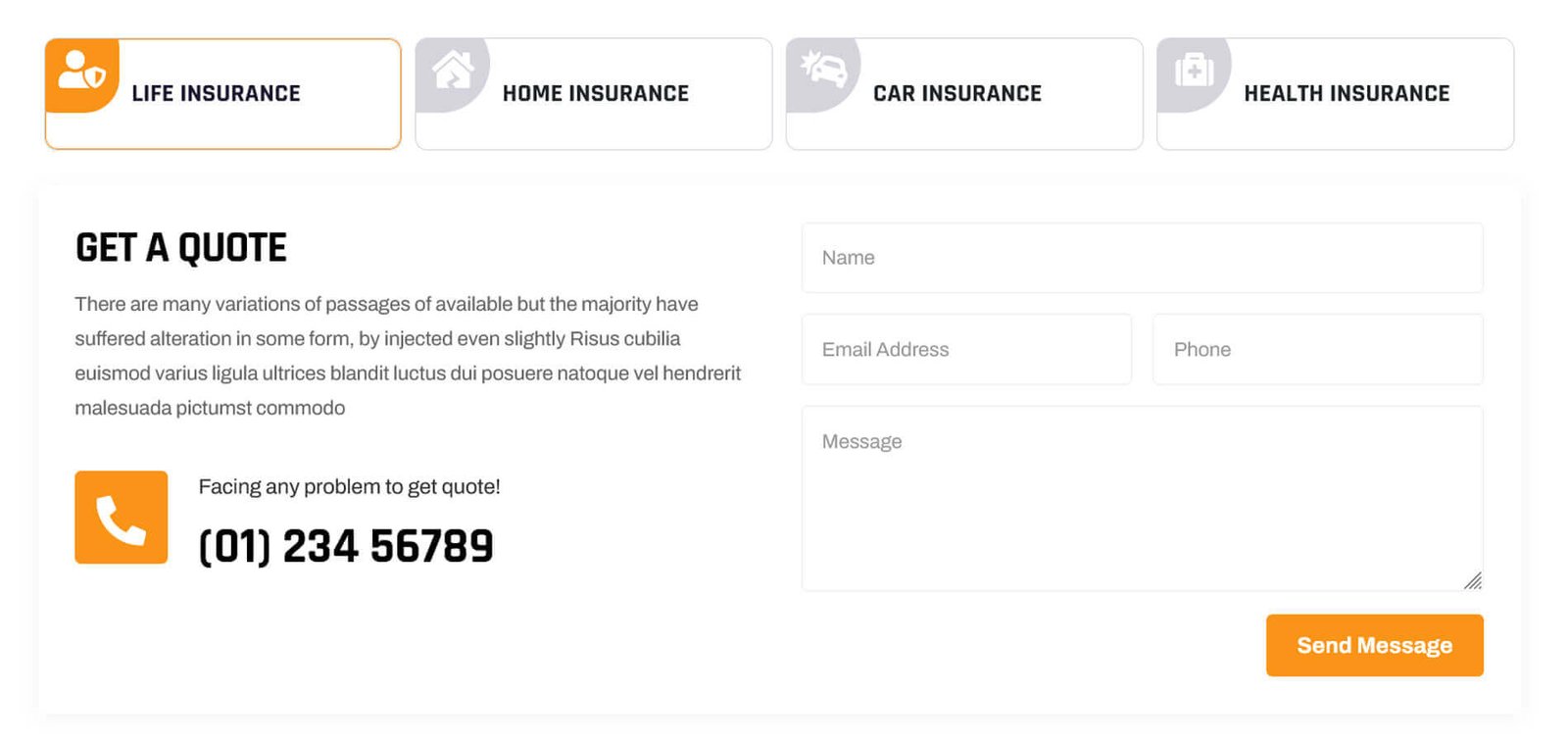 Advanced Tabs Horizontal Divi Section 2