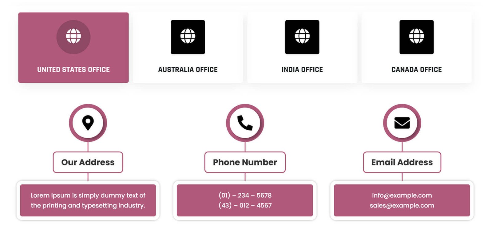 Advanced Tabs Horizontal Divi Section 6