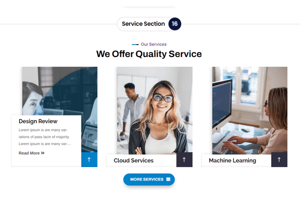Divi Service Section 16