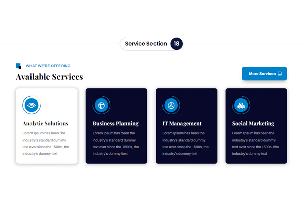 Divi Service Section 18