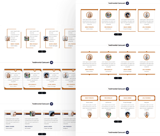 Divi Testimonial Module Carousel Section 41 To 50
