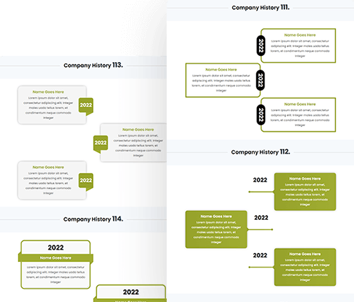Divi Timeline Layout 111 To 120