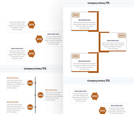 Divi Timeline Layout 171 To 180