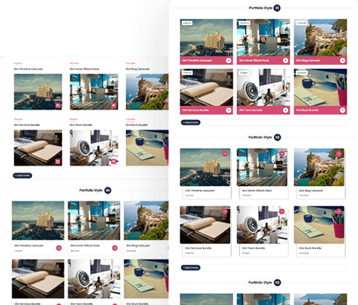 Ultimate Divi Portfolio Module Section Bundle 1