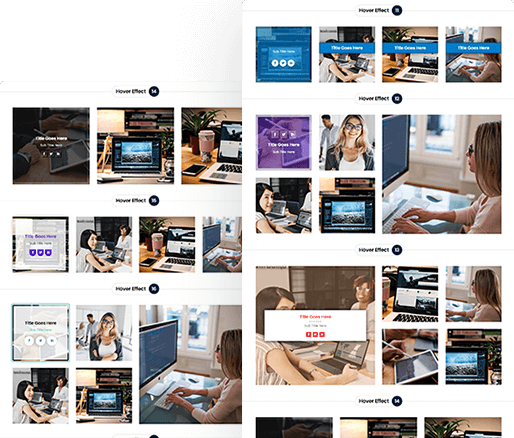 Divi Hover Effect Layout 11 To 20