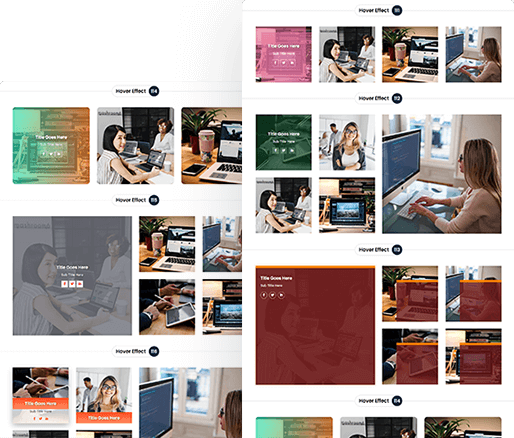 Divi Hover Effect Layout 111 To 120