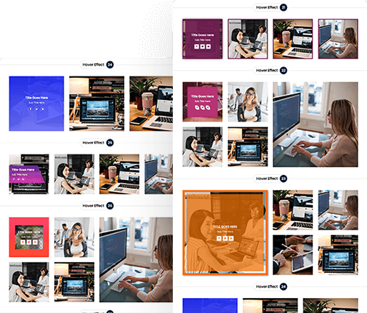 Divi Hover Effect Layout 21 To 30