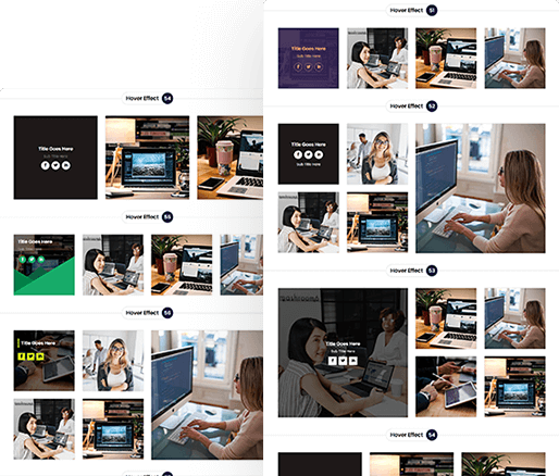 Divi Hover Effect Layout 51 To 60