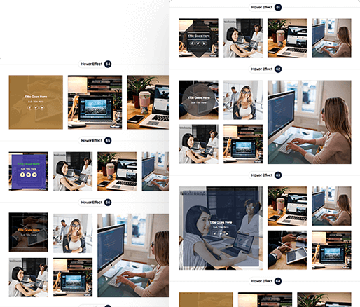 Divi Hover Effect Layout 61 To 70