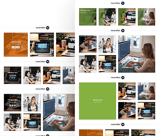 Divi Hover Effect Layout 91 To 100
