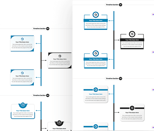 Unlimited Timeline Layout 01 To 10
