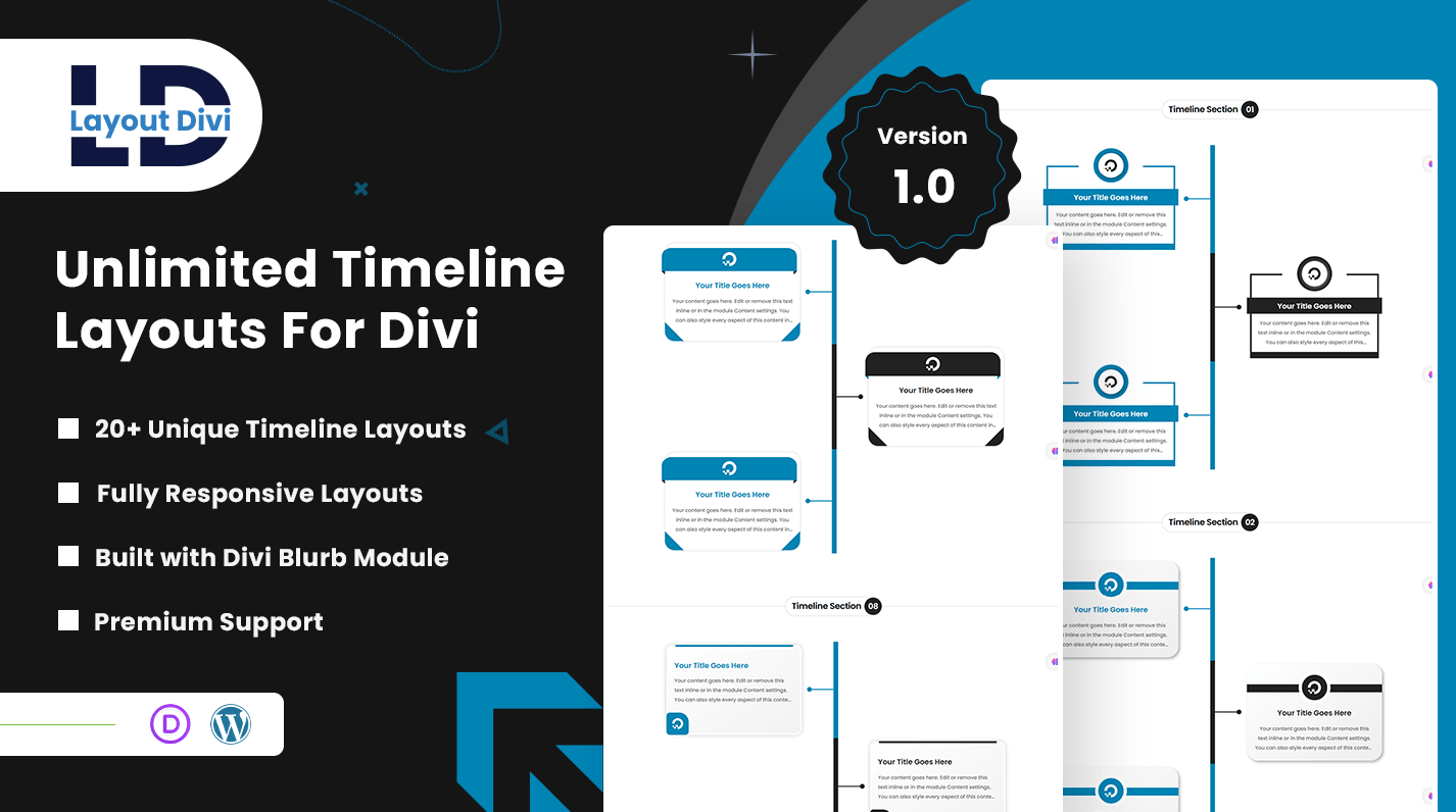 Unlimited-Timeline-Layouts-For-Divi