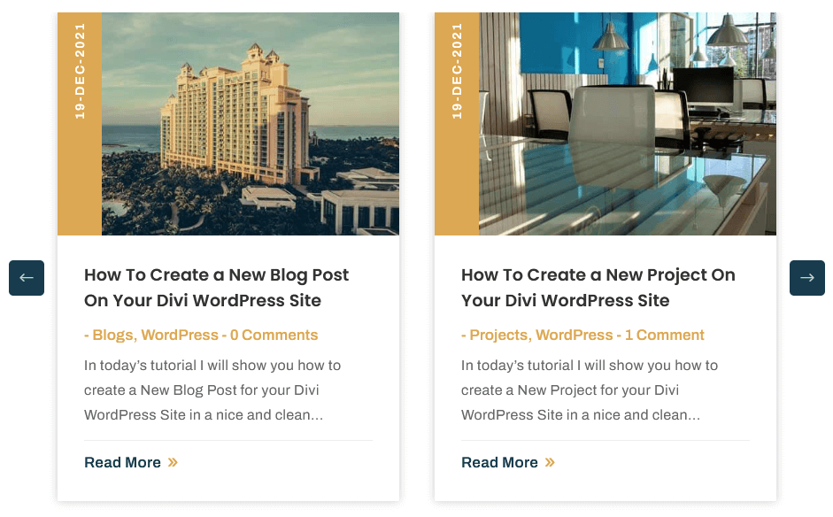 Divi Blog Module Carousel Layout Image 3