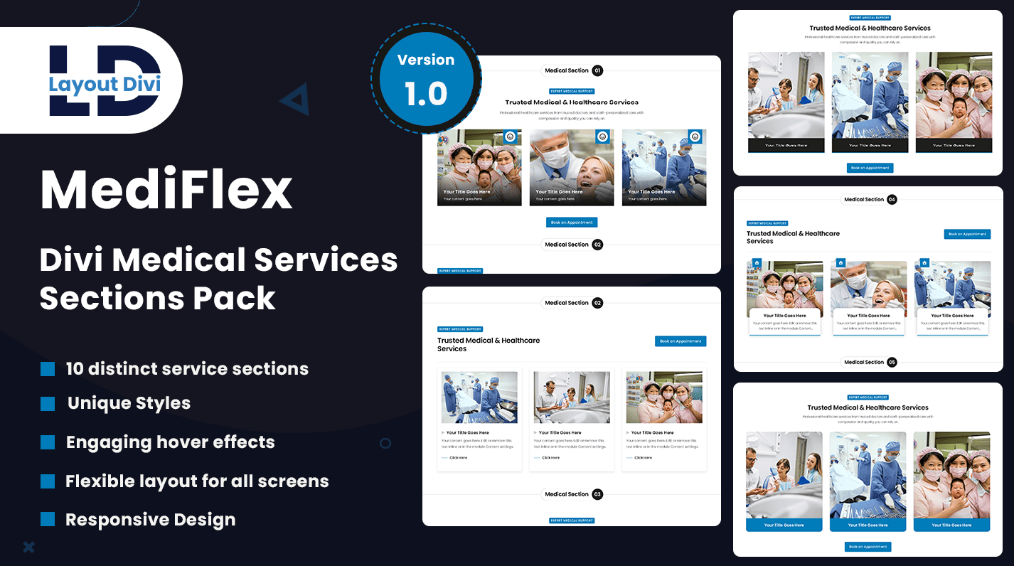 Divi Medical Services Sections- Featured Image