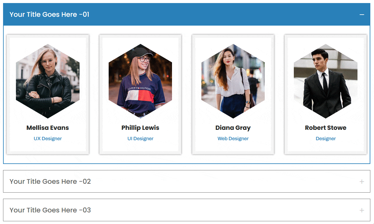 Divi Advanced FAQ Designs Layouts - Style 3 image