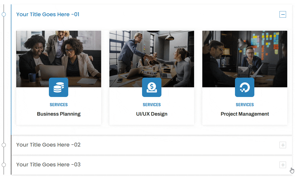 Divi Advanced FAQ Designs Layouts - Style 4 image