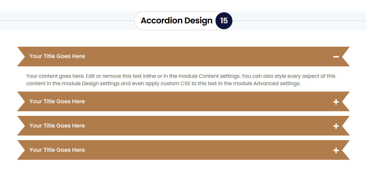 Divi 5 Accordion Module Design 15